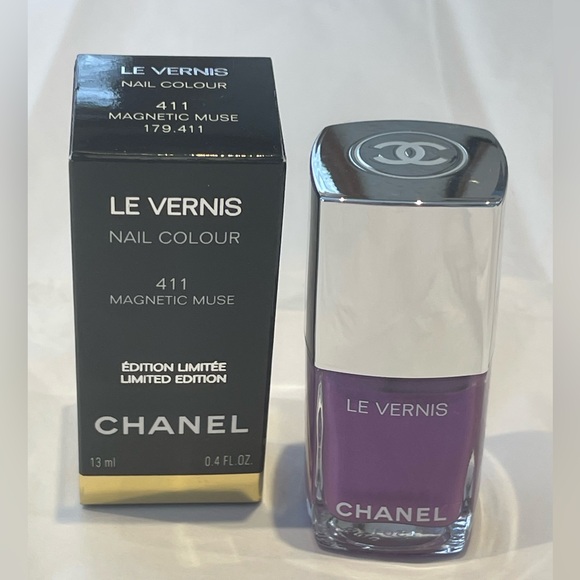 LIMITED EDITION CHANEL LE VERNIS NAIL POLISH MAGNETIC MUSE 411 - Picture 4 of 7